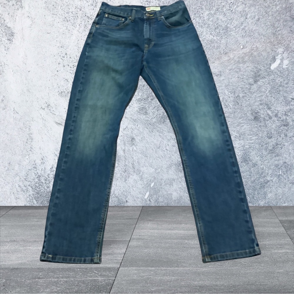 Wrangler Mens Athletic Fit Jeans 28x30 Medium Wash Stretch Denim 1090ATWHX